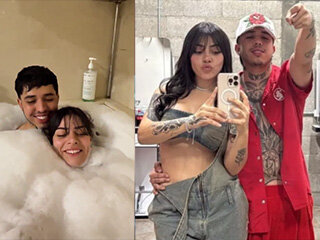 Wescol y Milica desnudos en la ducha con ganas de coger